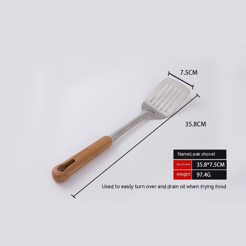 Stainless Steel Spatula And Soup Spoon Kitchen Utensils