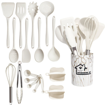 Household Food-Grade Silicone Kitchen Utensil Set