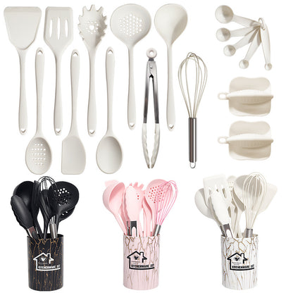 Household Food-Grade Silicone Kitchen Utensil Set