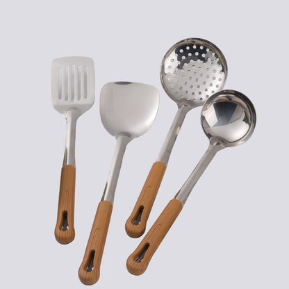 Stainless Steel Spatula And Soup Spoon Kitchen Utensils